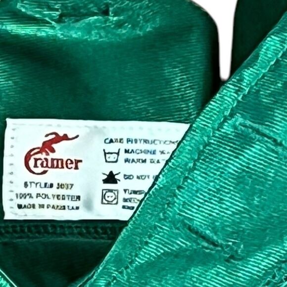 Cramer Green Football Pants With Pads, Size YL, NWT - Picture 7 of 7